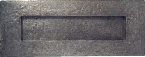 Antique pewter iron letter - antique,