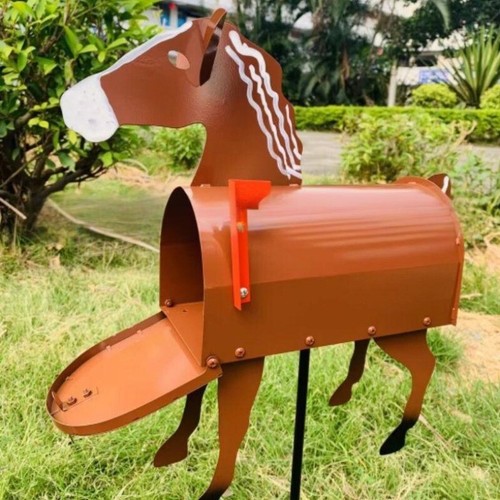 Metal iron dog horse - metal, rooster