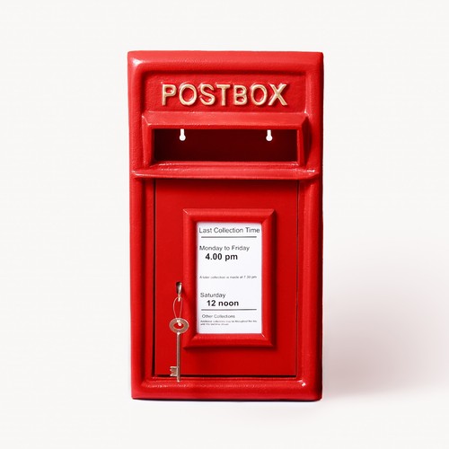 Contemporary post box - post,