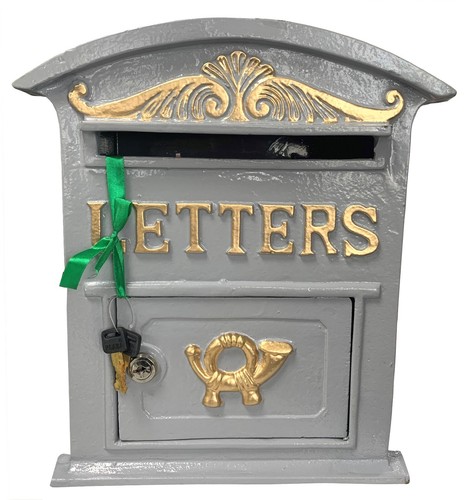 Letter box wall mounting cast - mounting,