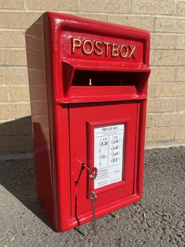 Contemporary letterbox red - contemporary,