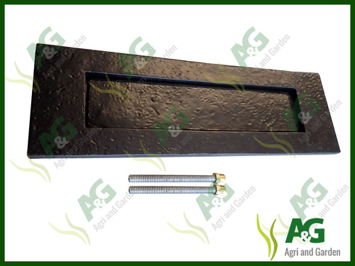 Letter box plate sprung - letter,