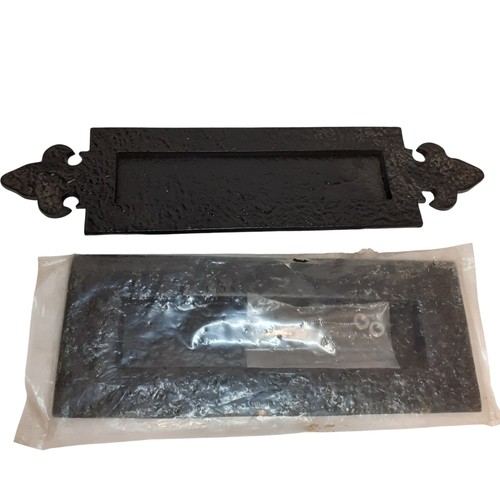 Cast iron letterbox covers x - 1,