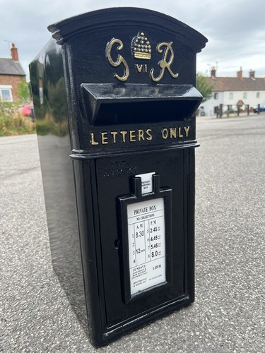Post box letter - post, black
