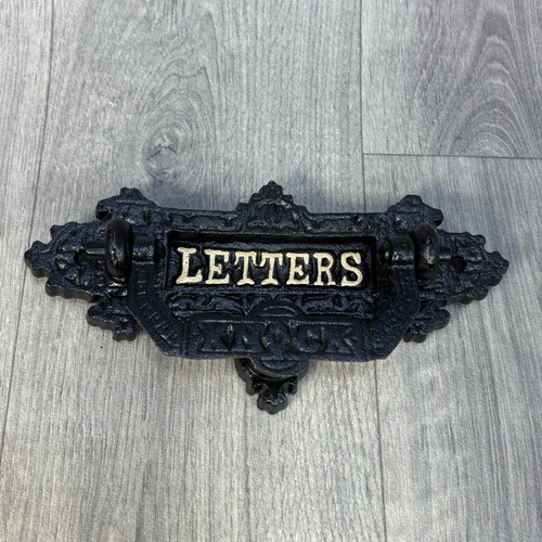 Small letterbox cast iron mail - small,